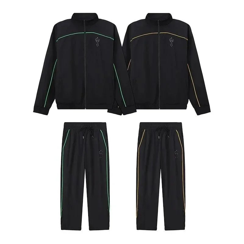 Trapstar Windbreaker Jacket and Track Pants Set Multicolor Sporty