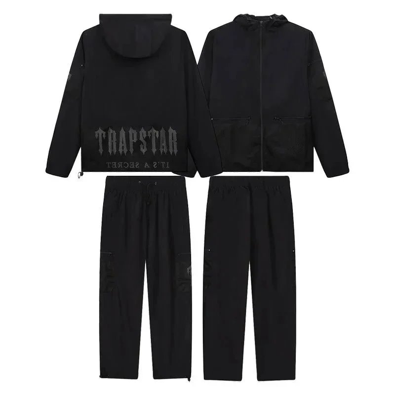 Trapstar Windbreaker Jacket and Track Pants Set Multicolor Sporty