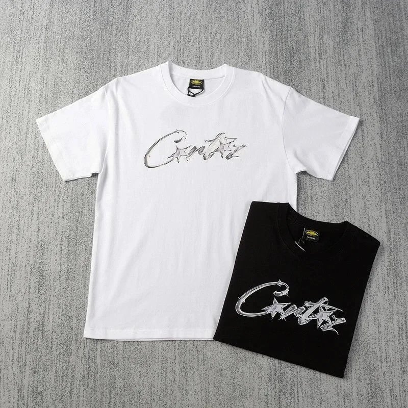 Cuntz Graphic Print White Black Streetwear T-Shirt