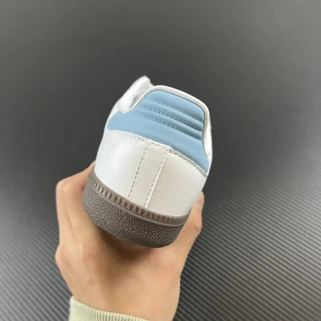 Adidas Samba White Light Blue Casual Sneakers