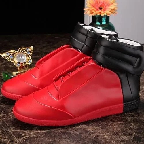 Unbranded Boots Padded-Collar High-Top image 3