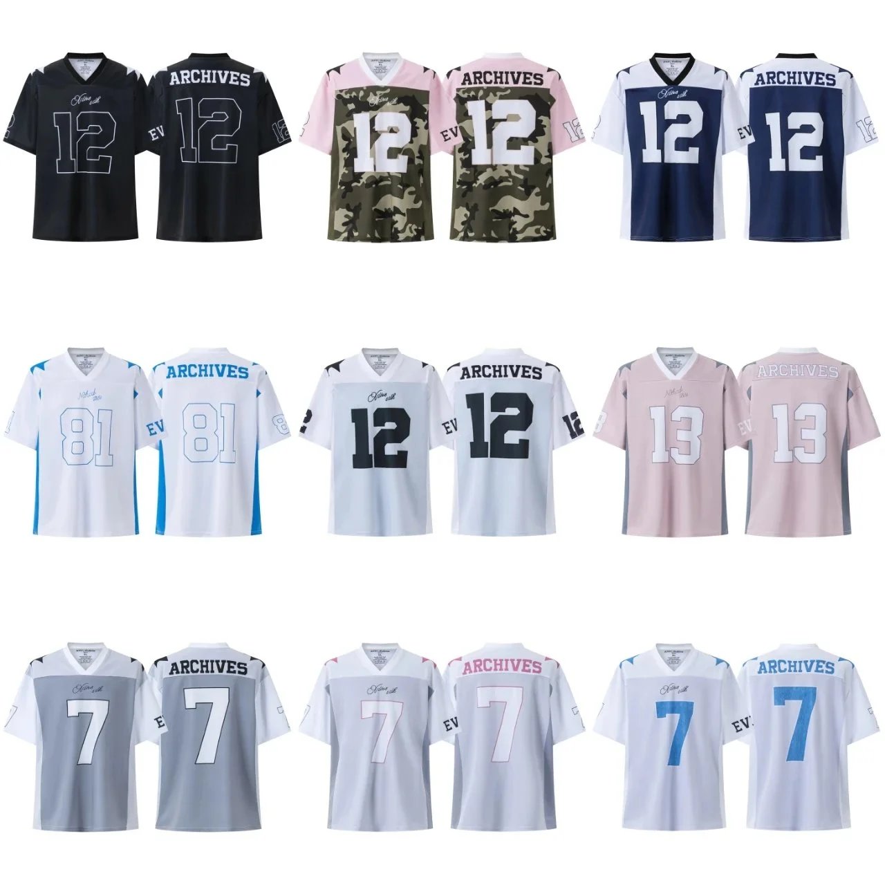Archiv Argentina Light Blue White Striped Soccer Jersey