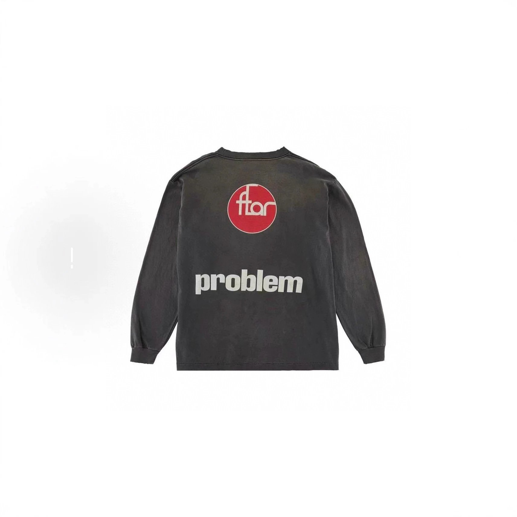JOY Saint Black Graphic Oversized Sweatshirt