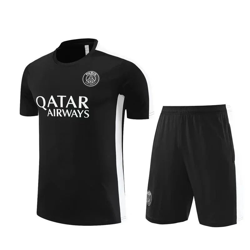 Paris Saint-Germain Training Kit Black Red Sportswear