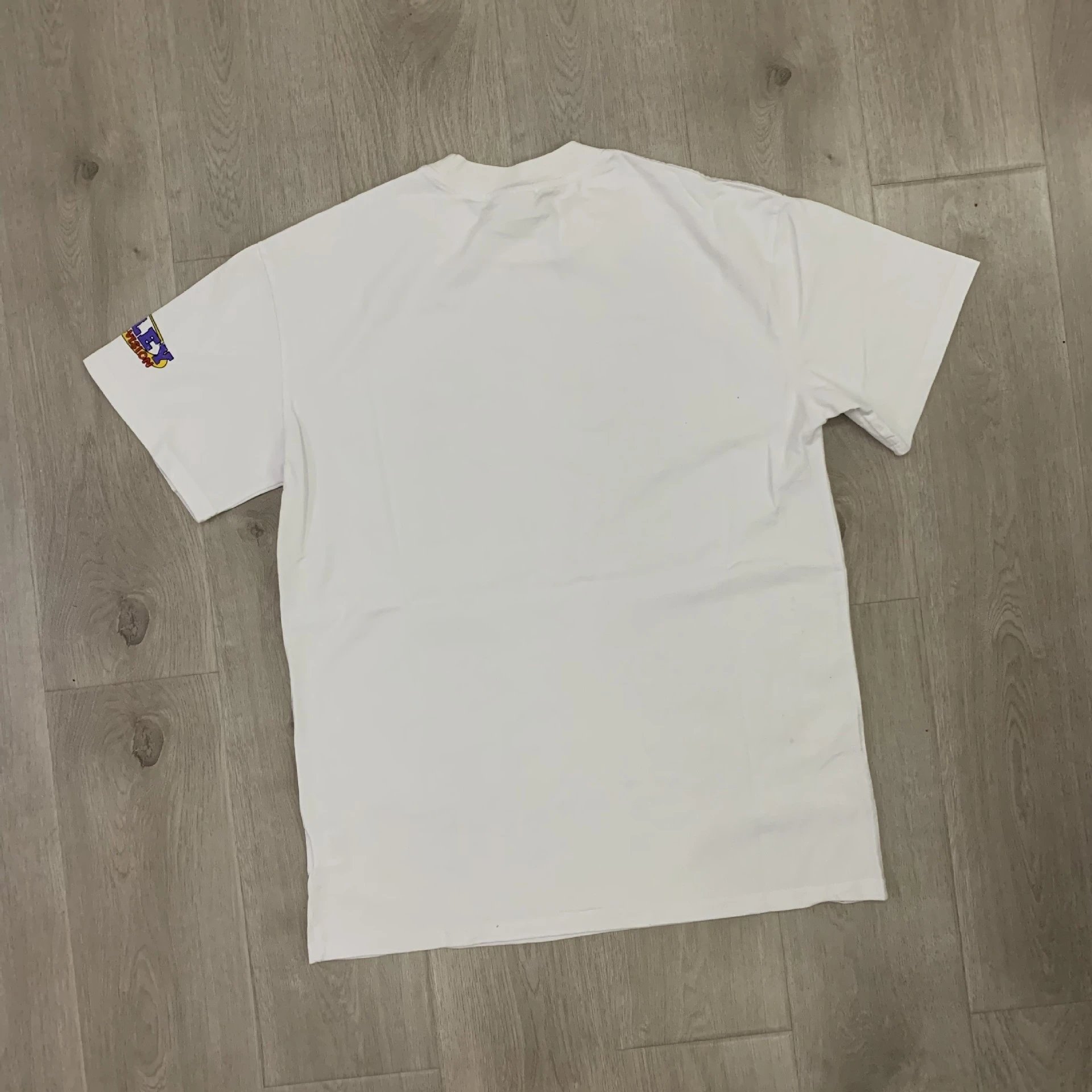 Valley USA White Vintage Sports Graphic T-Shirt