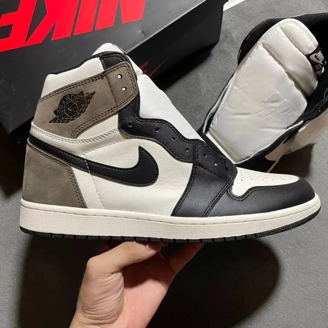 Nike Air Jordan 1 University Blue Black White High Top Sneakers