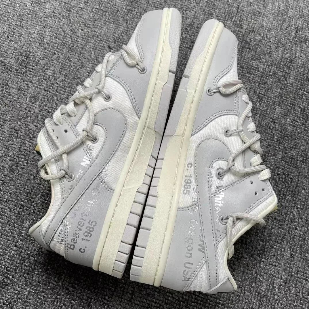 Nike Dunk Low Off-White Multi-Color Deconstructed Sneakers
