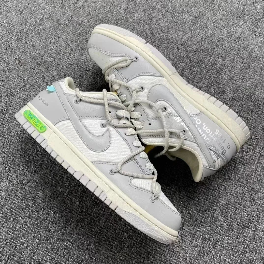 Nike Dunk Low Off-White Multi-Color Deconstructed Sneakers
