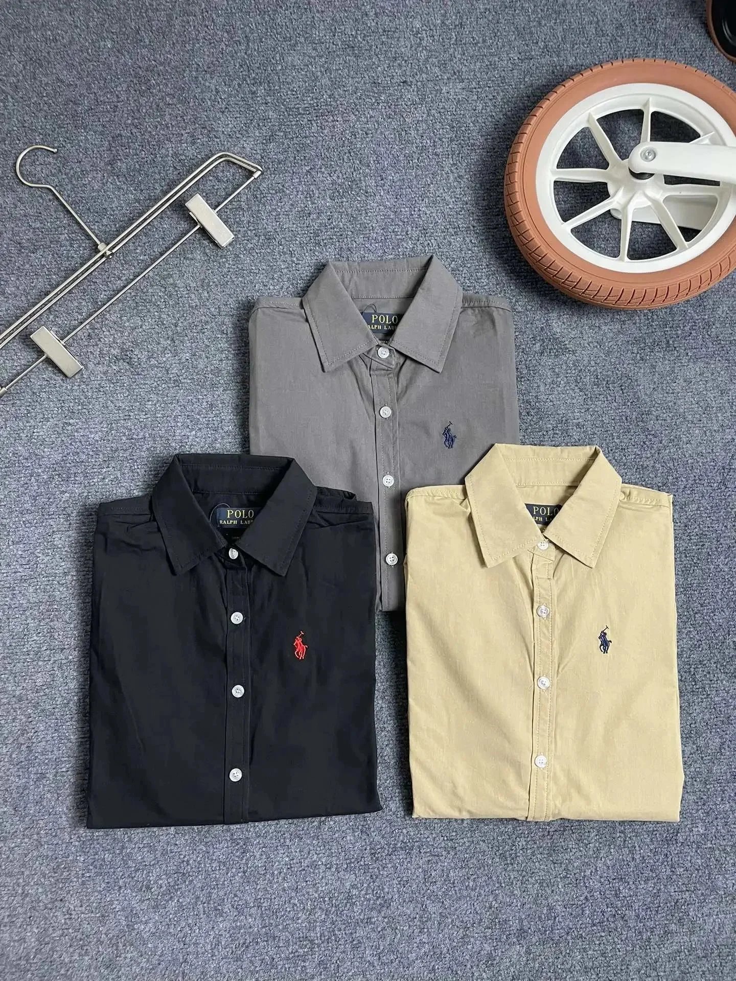Polo Ralph Lauren Oxford Shirt Light Blue Purple White Gray Yellow Pink Classic