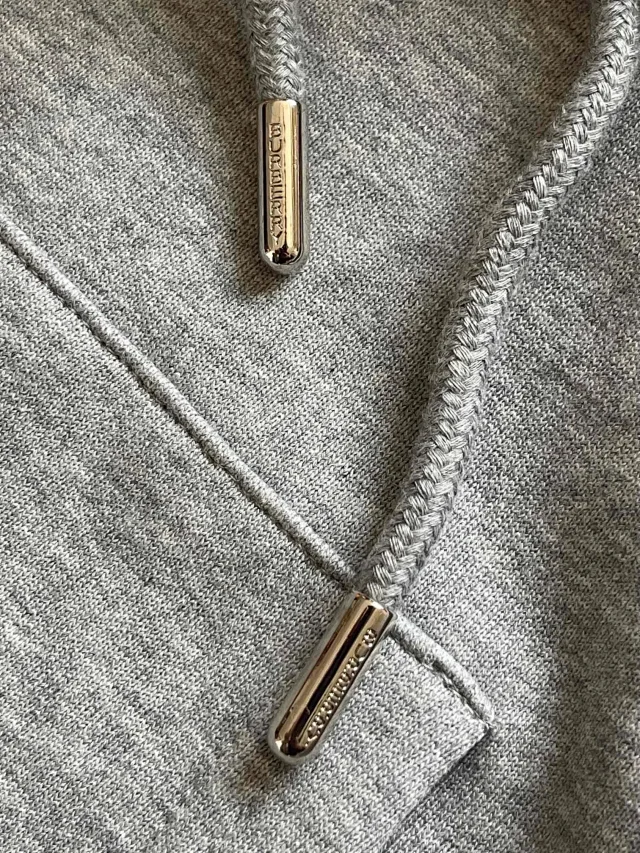 Burberry Hooded sweatshirts with logo patch or embroidered equestrian motif product detail image 10