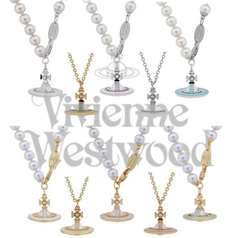 Vivienne Westwood Orb Silver Classic Pendant Necklace