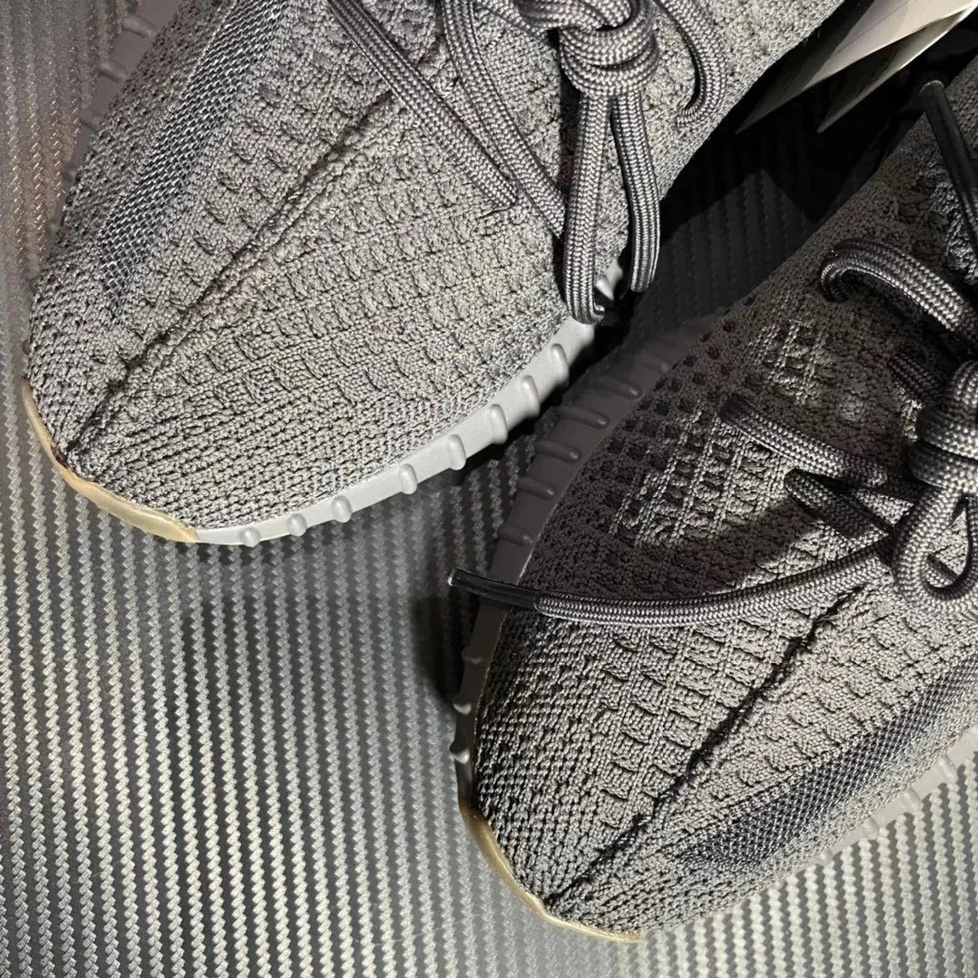 Adidas Yeezy 350 Grey White Black Beige Knit Sneakers