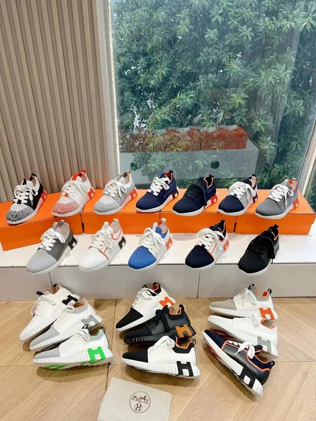 Hermès Sneakers Bouncing knit high-top product detail image 2