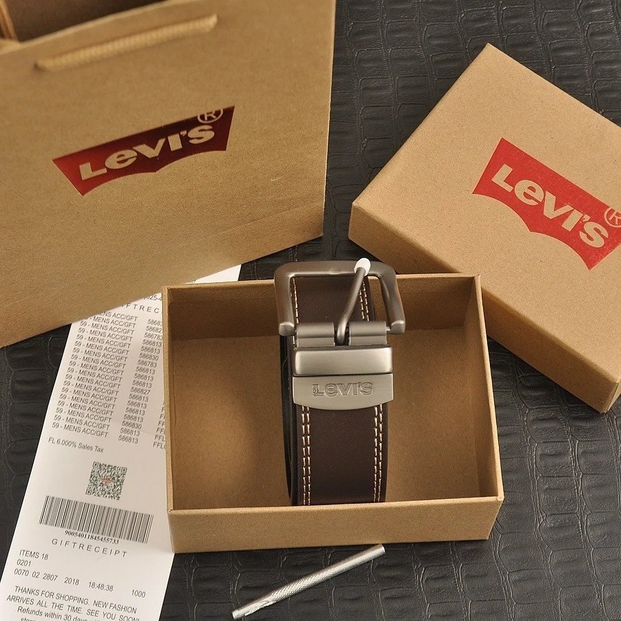 Levi's Classic Brown Leather Belt