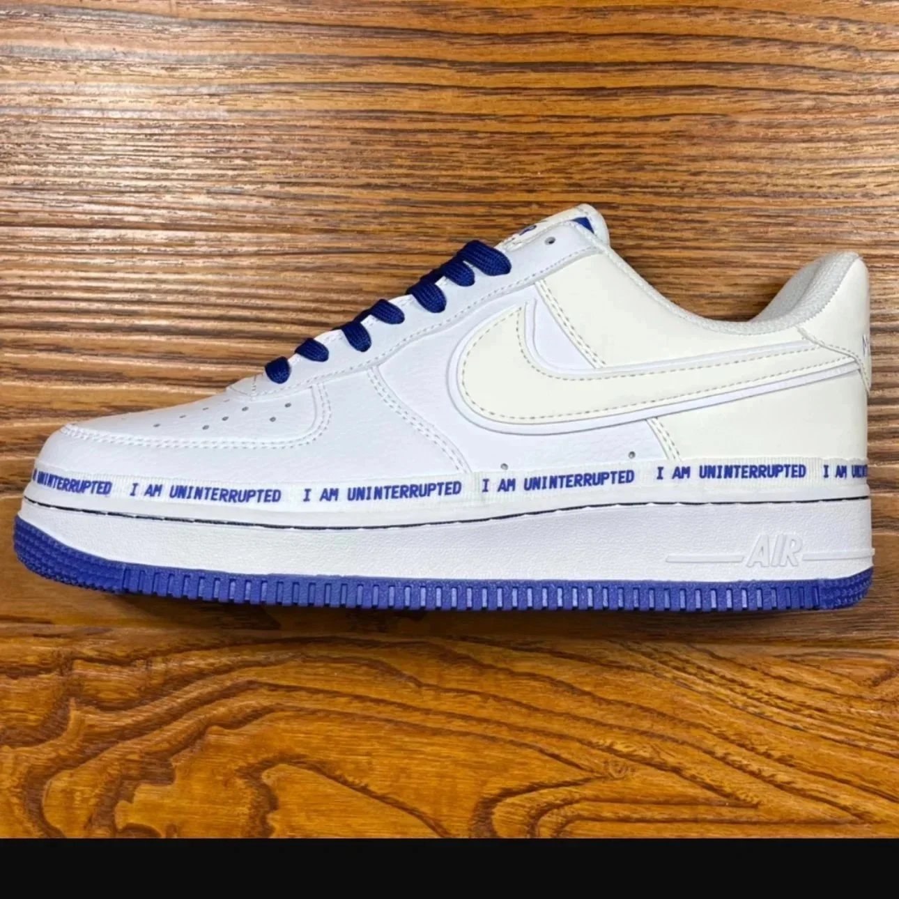 Nike Air Force 1 Black White Graphic Street Sneakers