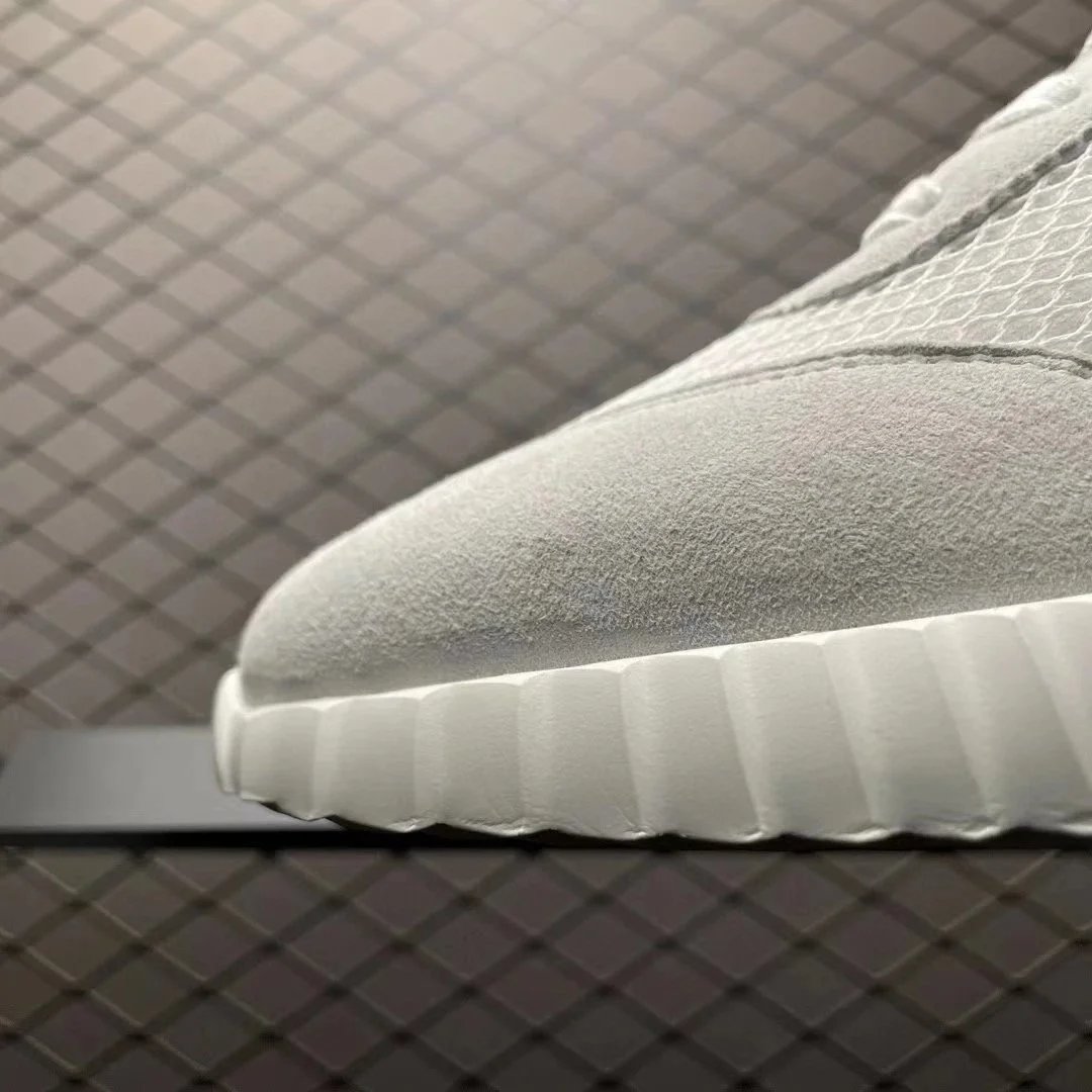 Hermès H-Ride White Beige Mesh Sneakers