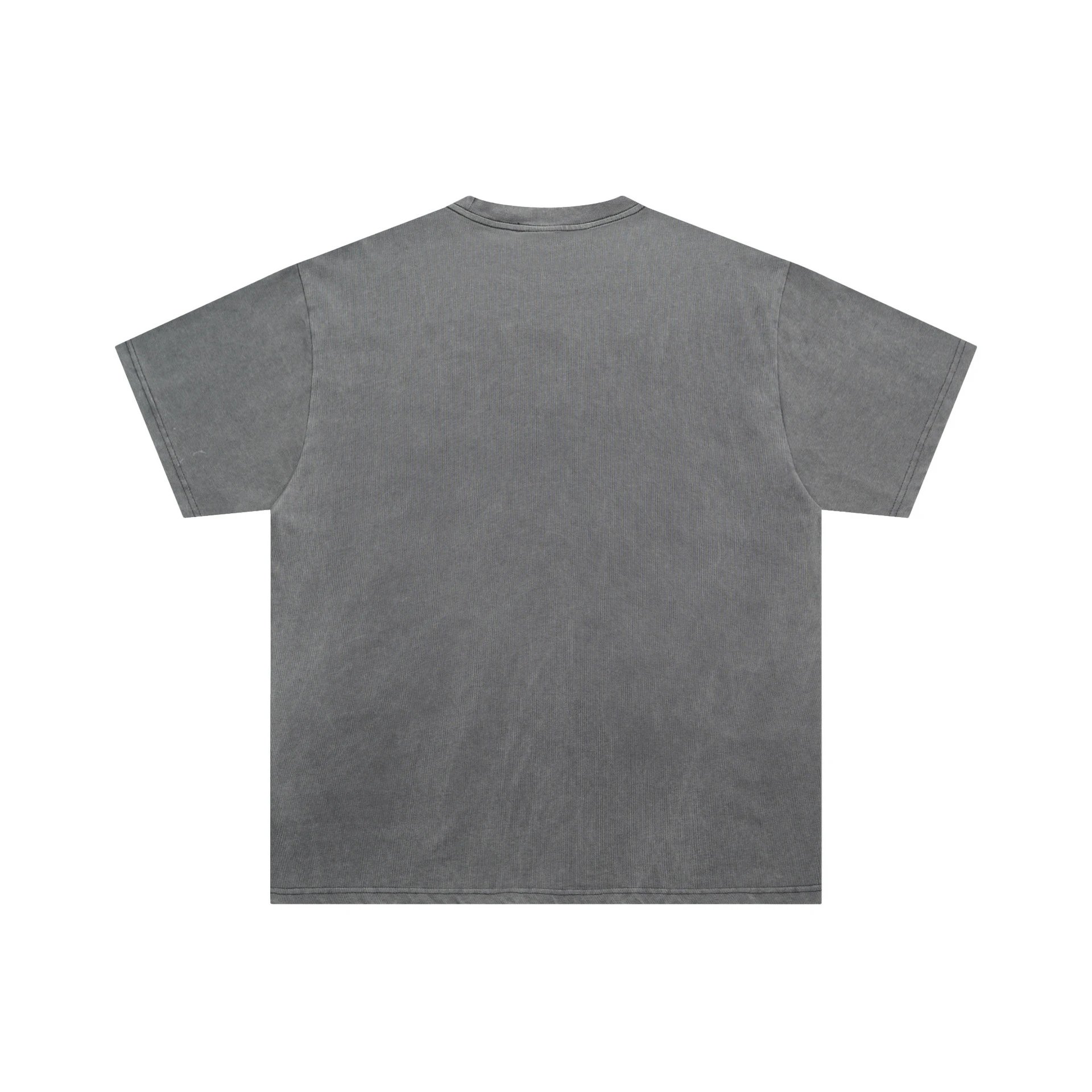 Graphic Print Gray Vintage Band T-Shirt