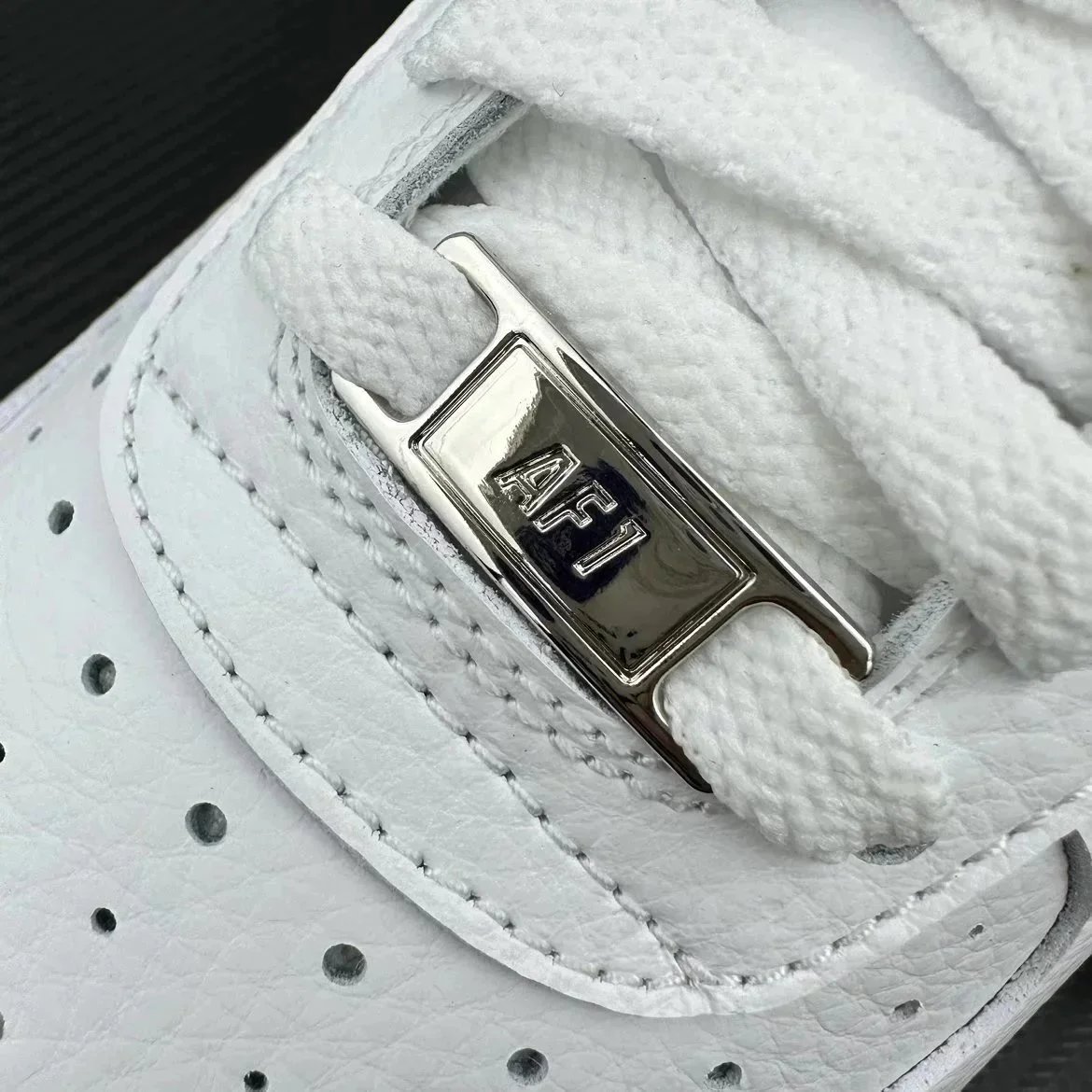 Nike Air Force 1 White Leather Casual Sneakers