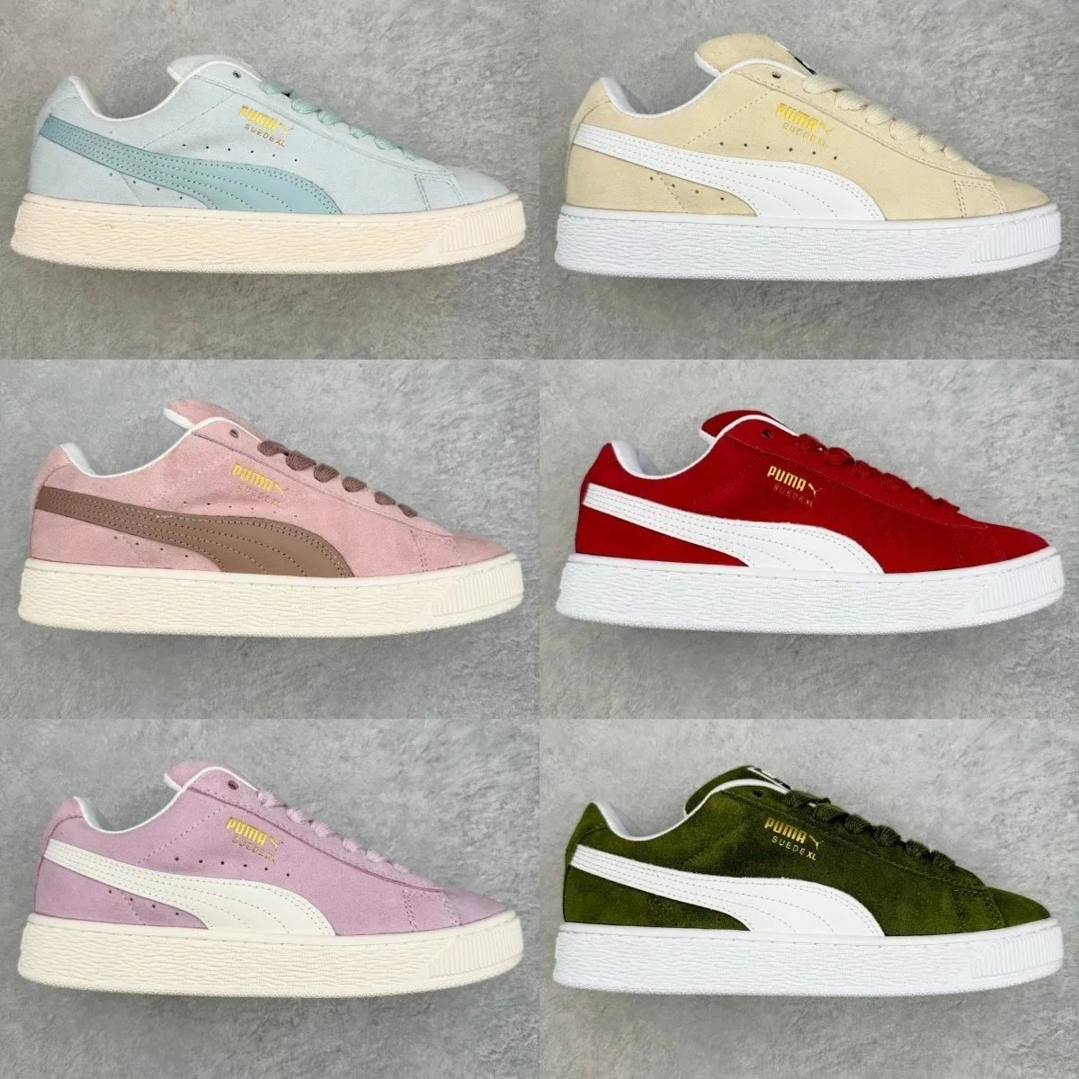 Puma Suede XL Pastel Blue Casual Sneakers