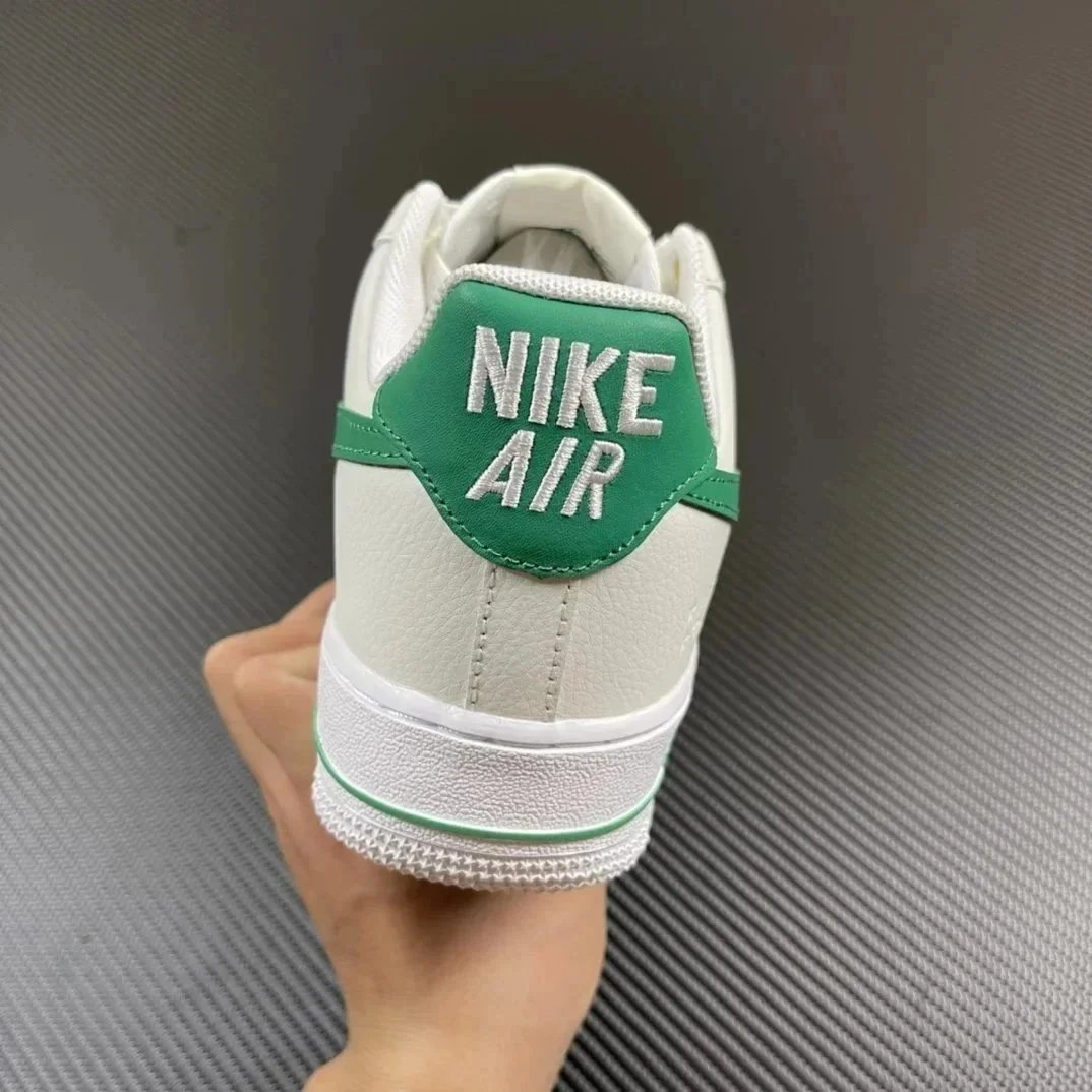 Nike Air Force 1 White Green Casual Sneakers