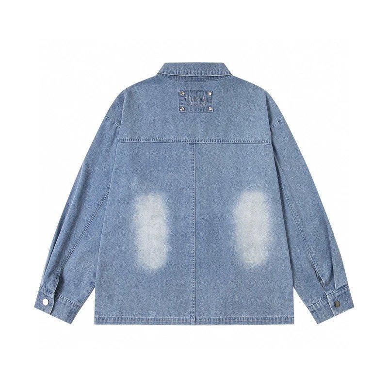 Travis Scott Denim Jacket Black Utility Style