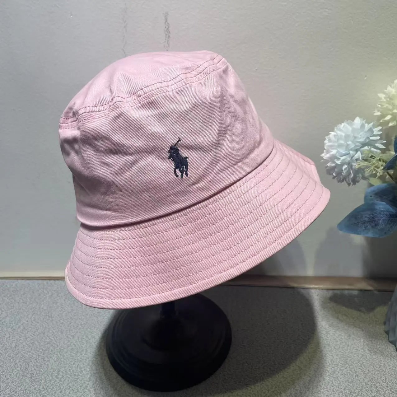 Polo Ralph Lauren Hats Embroidered Pony Bucket Hat image 5
