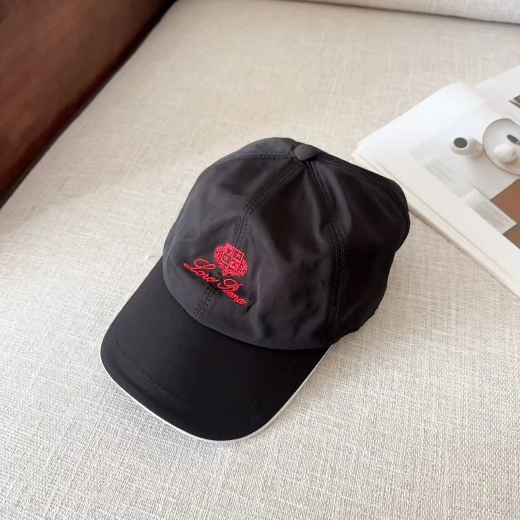 Loro Piana Embroidered Logo Two Tone Baseball Cap