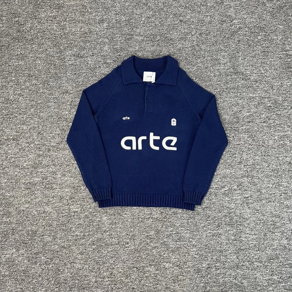 Arte T-Shirts Graphic Print T-Shirt — 502 Sapphire Blue (Sweater)