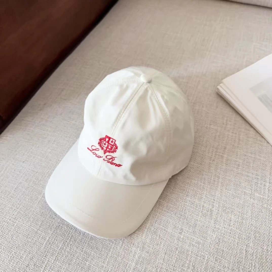 Loro Piana Embroidered Logo Two Tone Baseball Cap
