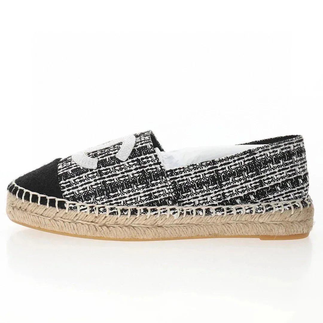 Chanel Casual Shoes Quilted Cap-Toe Espadrilles — 6