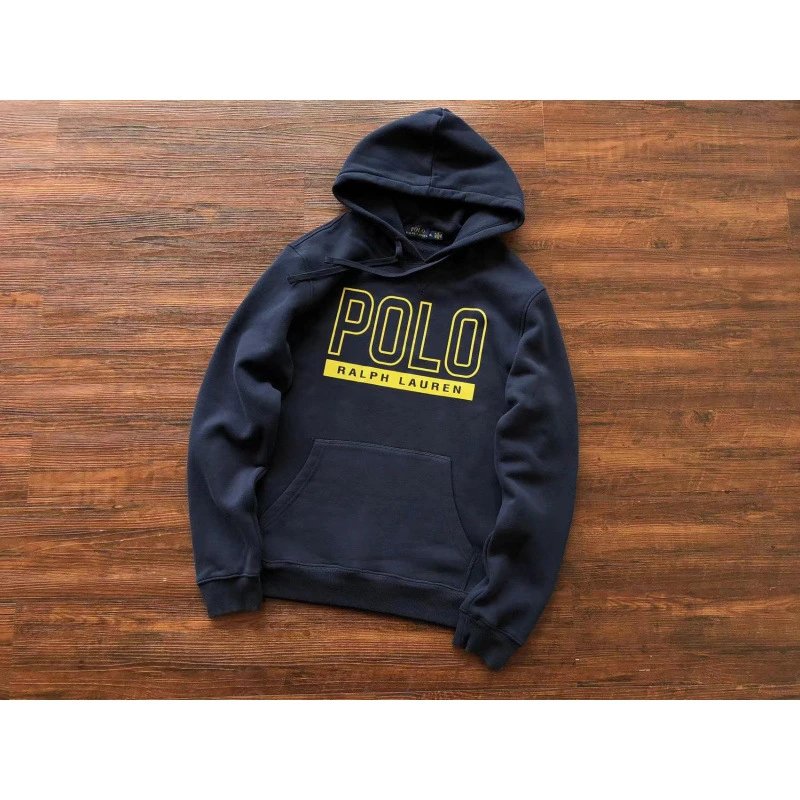 Ralph Lauren Hoodies & Sweatshirts Polo Bear Graphic Pullover Hoodie — L045 Blue