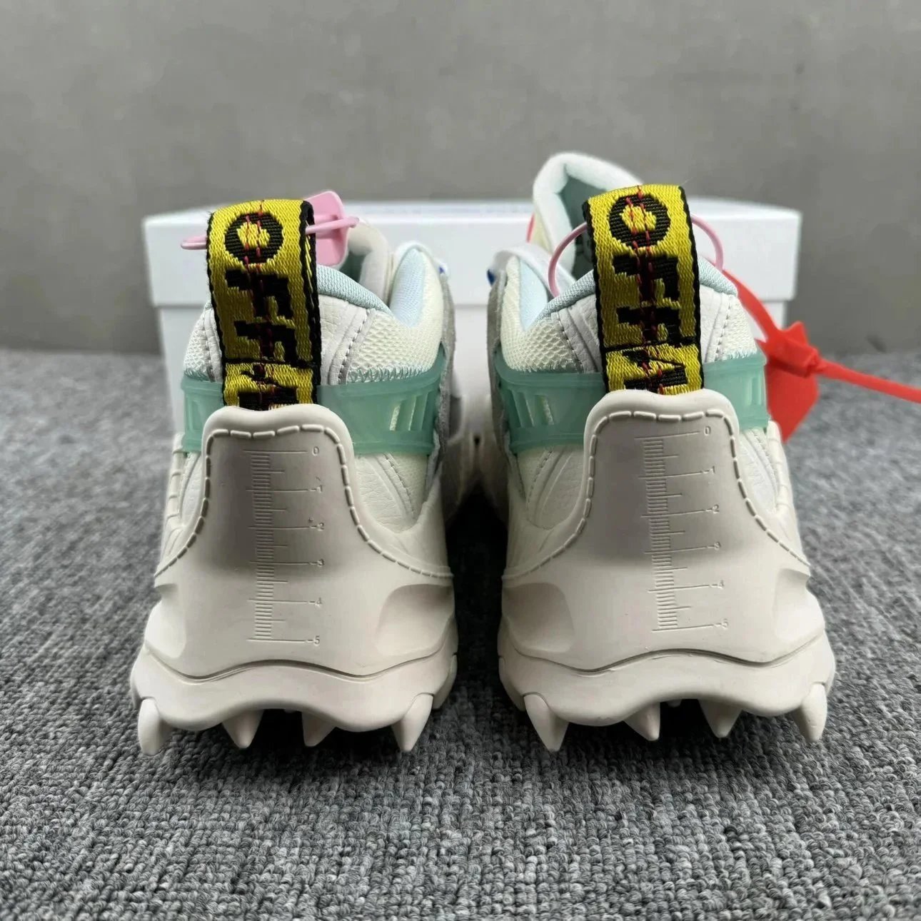 Off-White Diag Arrow Multi-Color Chunky Sneakers
