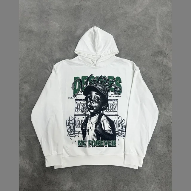 Unbranded Hoodies & Sweatshirts Graphic-print pullover hoodie product detail image 2