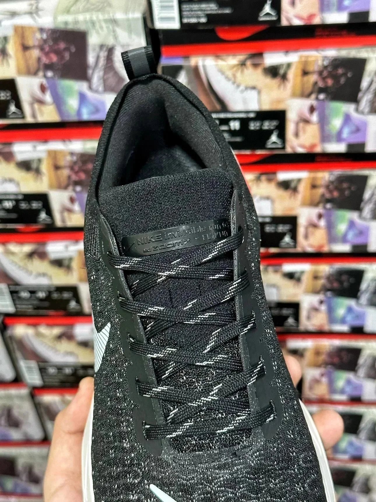 Nike ZoomX Black White Running Shoes