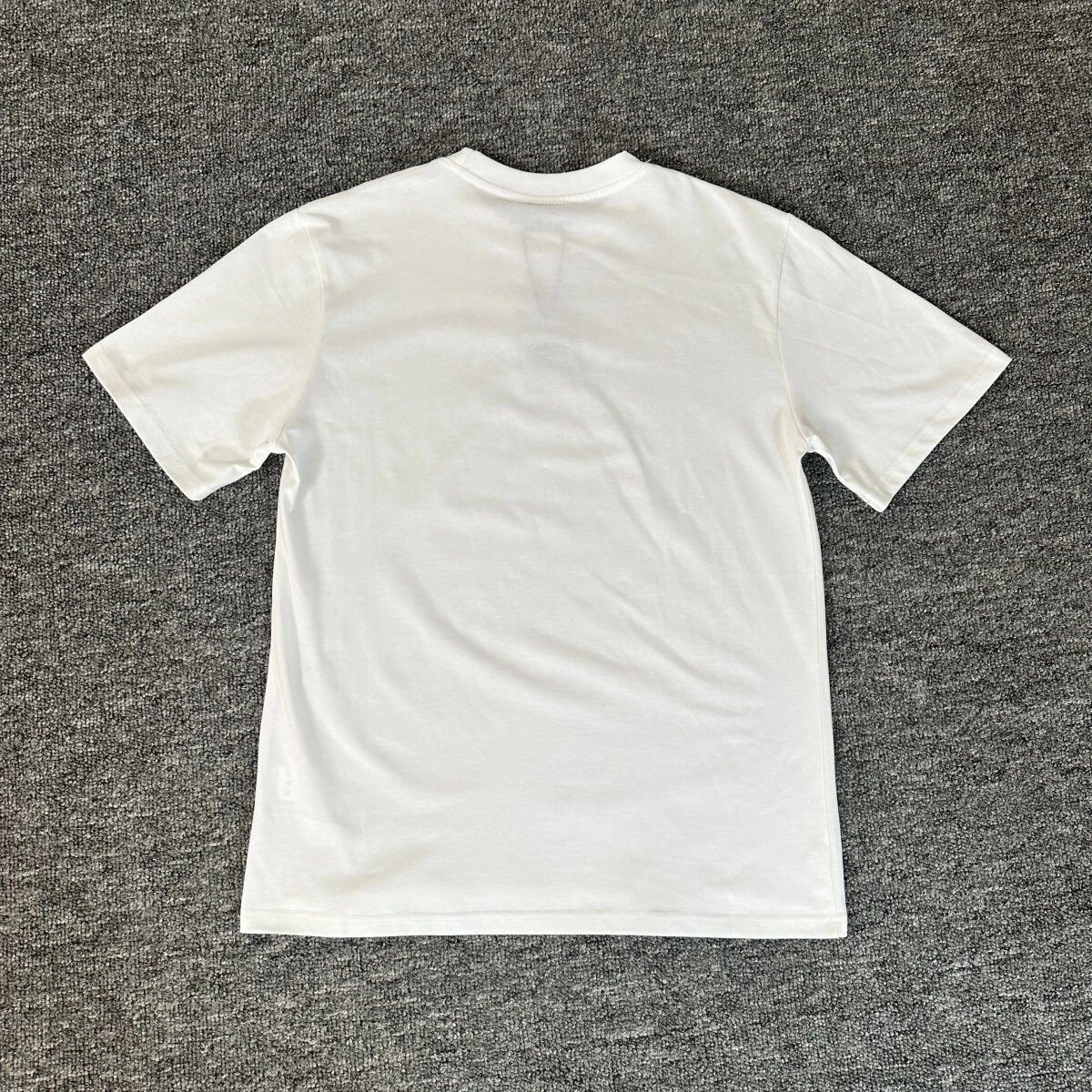 Plain White Cotton Crewneck Short Sleeve T-Shirt