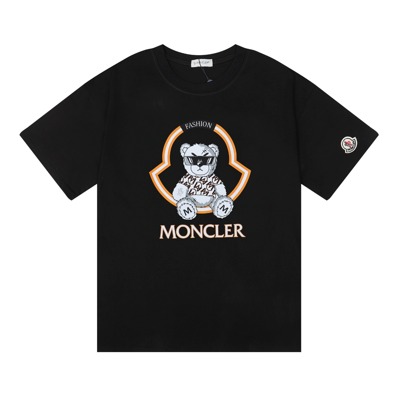 Moncler Logo Black Graphic T-Shirt