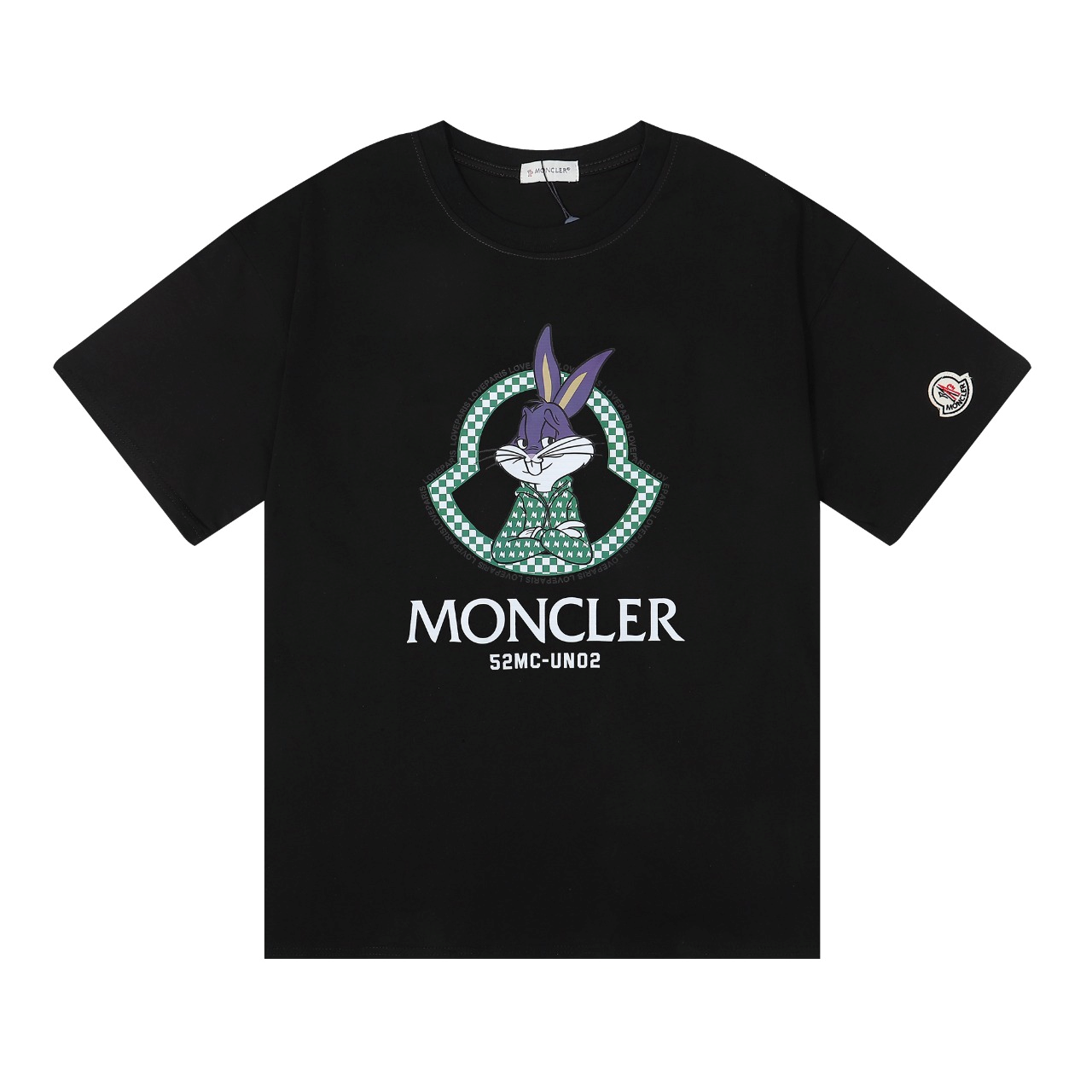 Moncler Logo Black Graphic T-Shirt