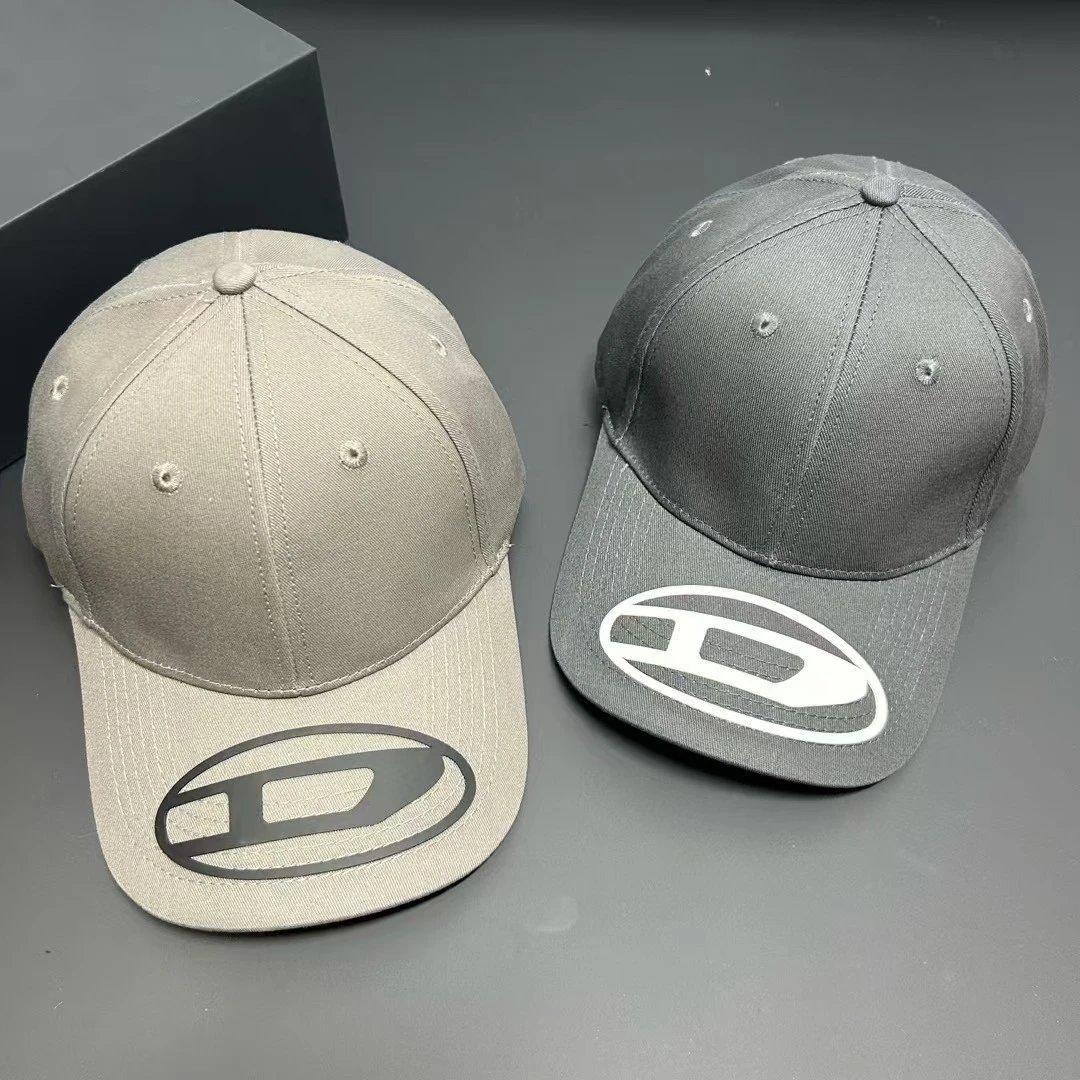 Dior Baseball Cap White Black Logo Embroidered Snapback