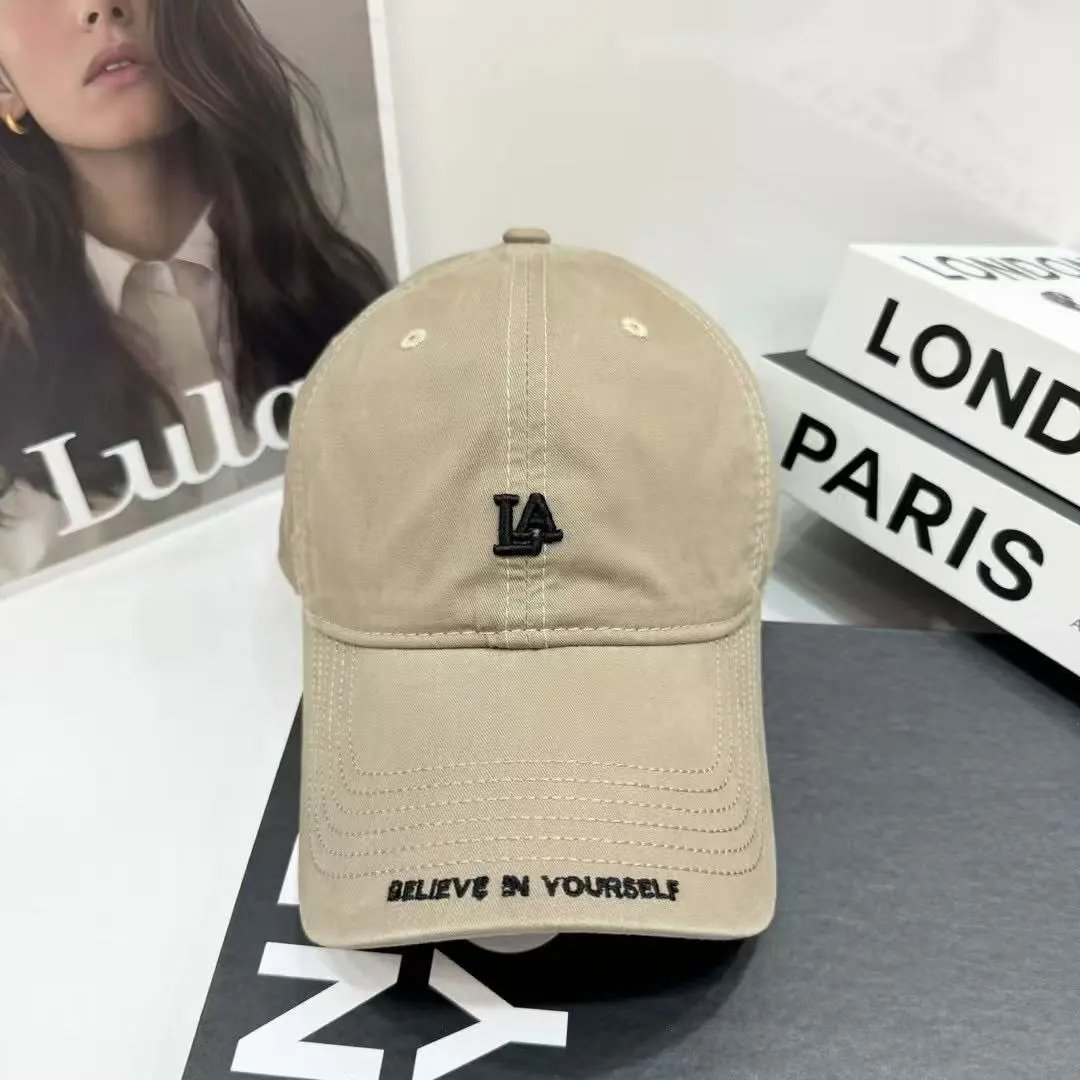 Unbranded Hats Embroidered LA Letter Baseball Cap image 4