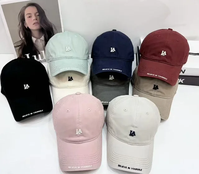Unbranded Hats Embroidered LA Letter Baseball Cap product detail image 1