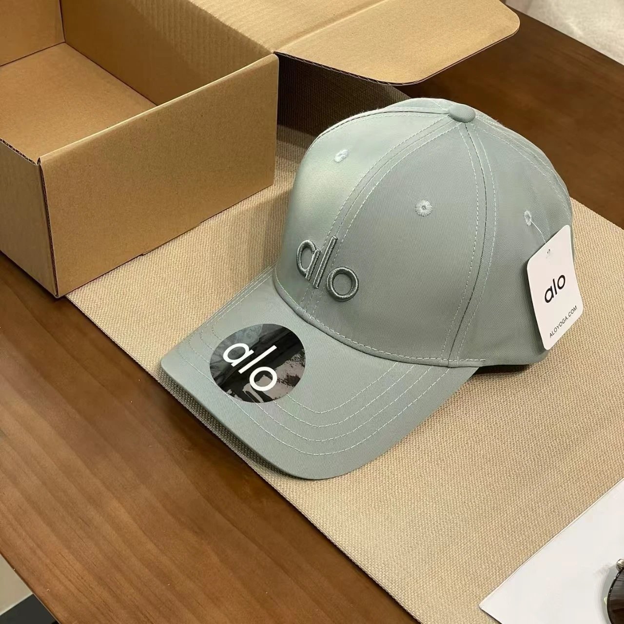 Olo Baseball Cap Black Adjustable Casual Hat