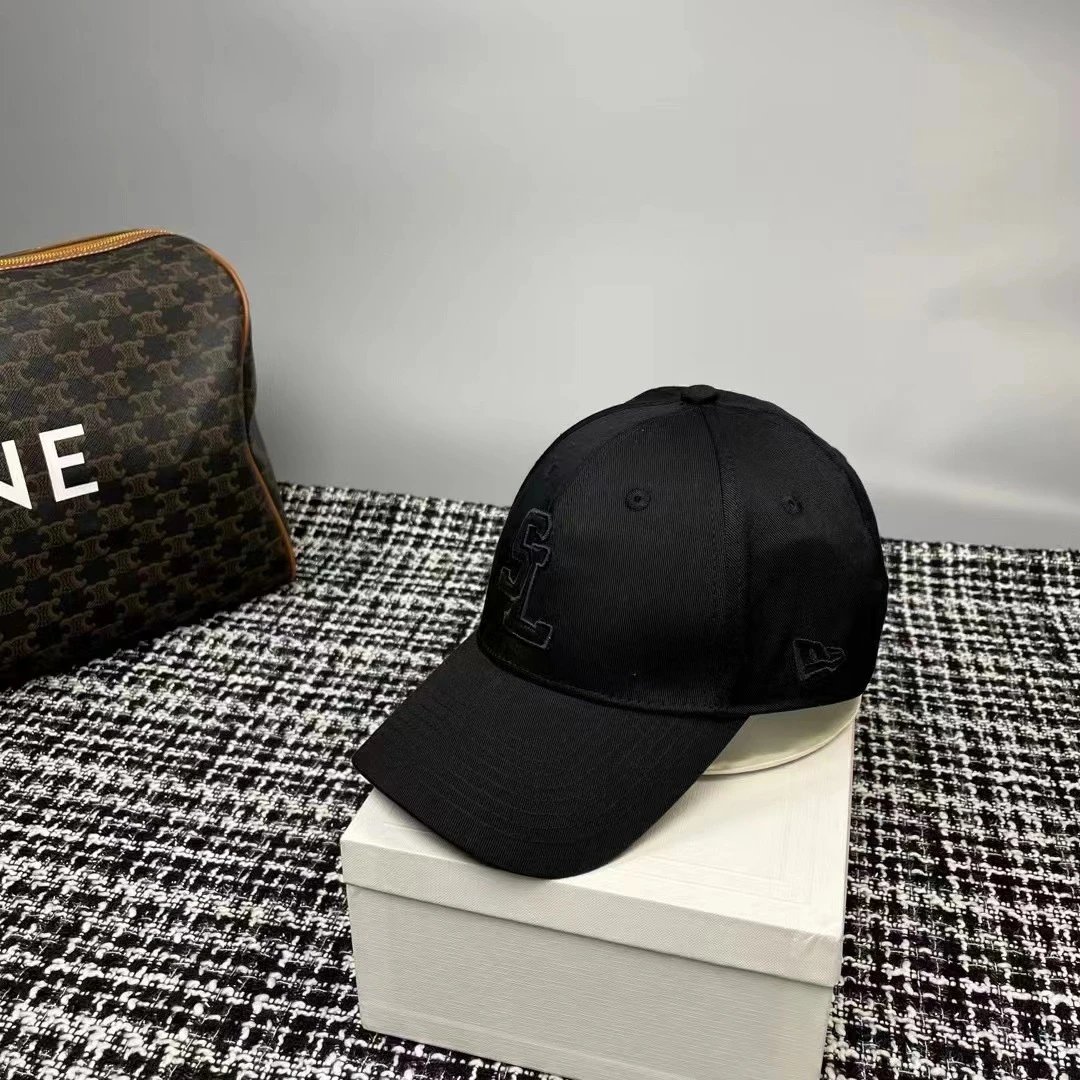 New Era 9FORTY SL Embroidered Baseball Cap White Black Beige Classic