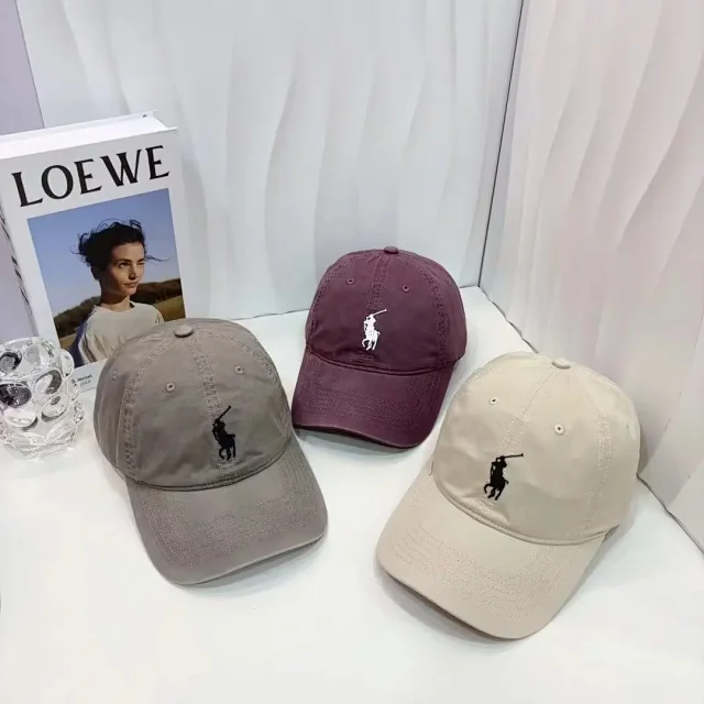 Ralph Lauren Hats Embroidered Polo Player Baseball Cap product detail image 2