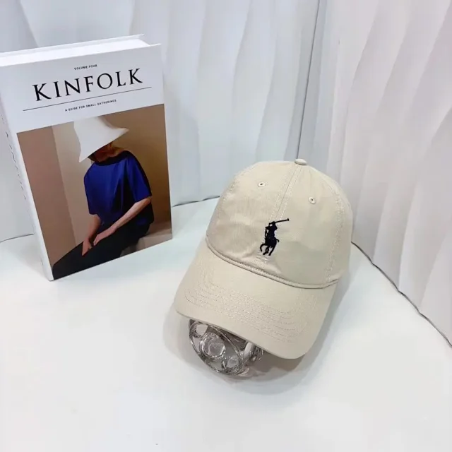 Ralph Lauren Hats Embroidered Polo Player Baseball Cap product detail image 8