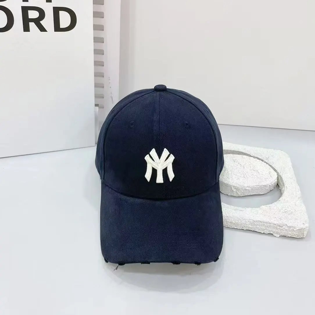 New York Yankees Logo Embroidered Baseball Cap Multi Color Casual Snapback