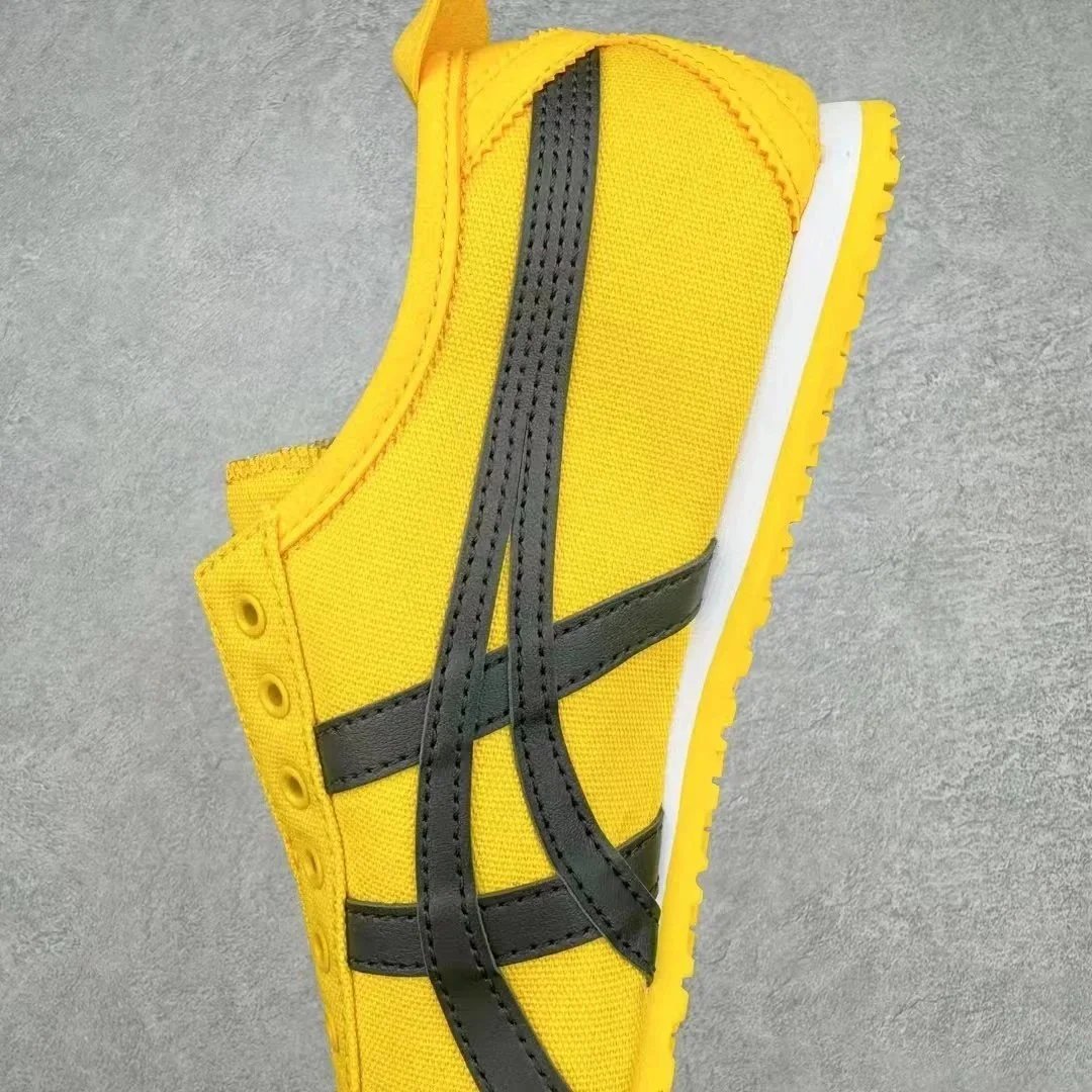 Onitsuka Tiger Mexico 66 White Beige Black Navy Classic Retro Sneakers