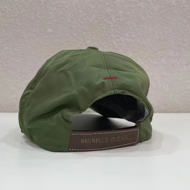 Brunello Cucinelli Hats Embroidered Baseball Cap product detail image 8
