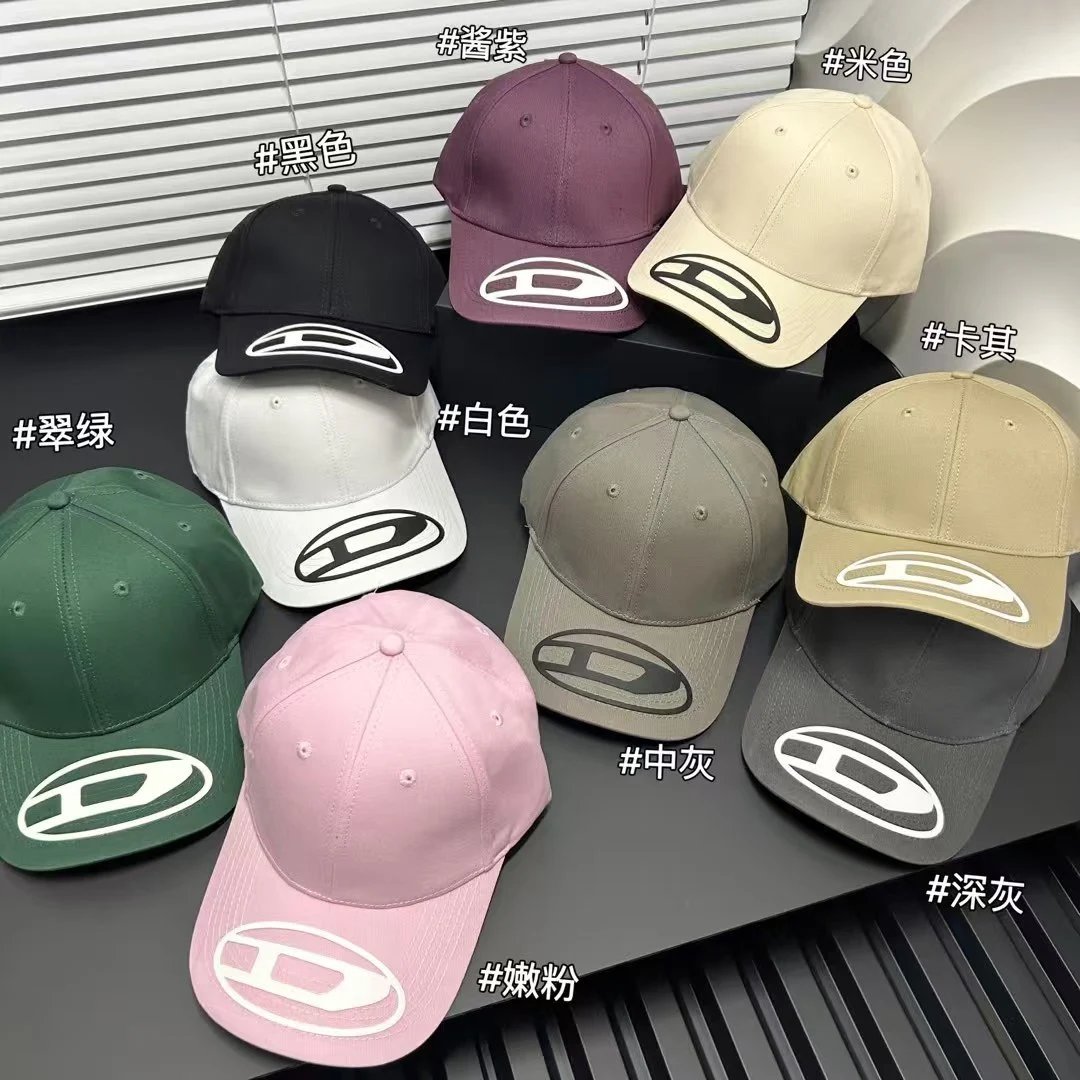 Dior Baseball Cap White Black Logo Embroidered Snapback