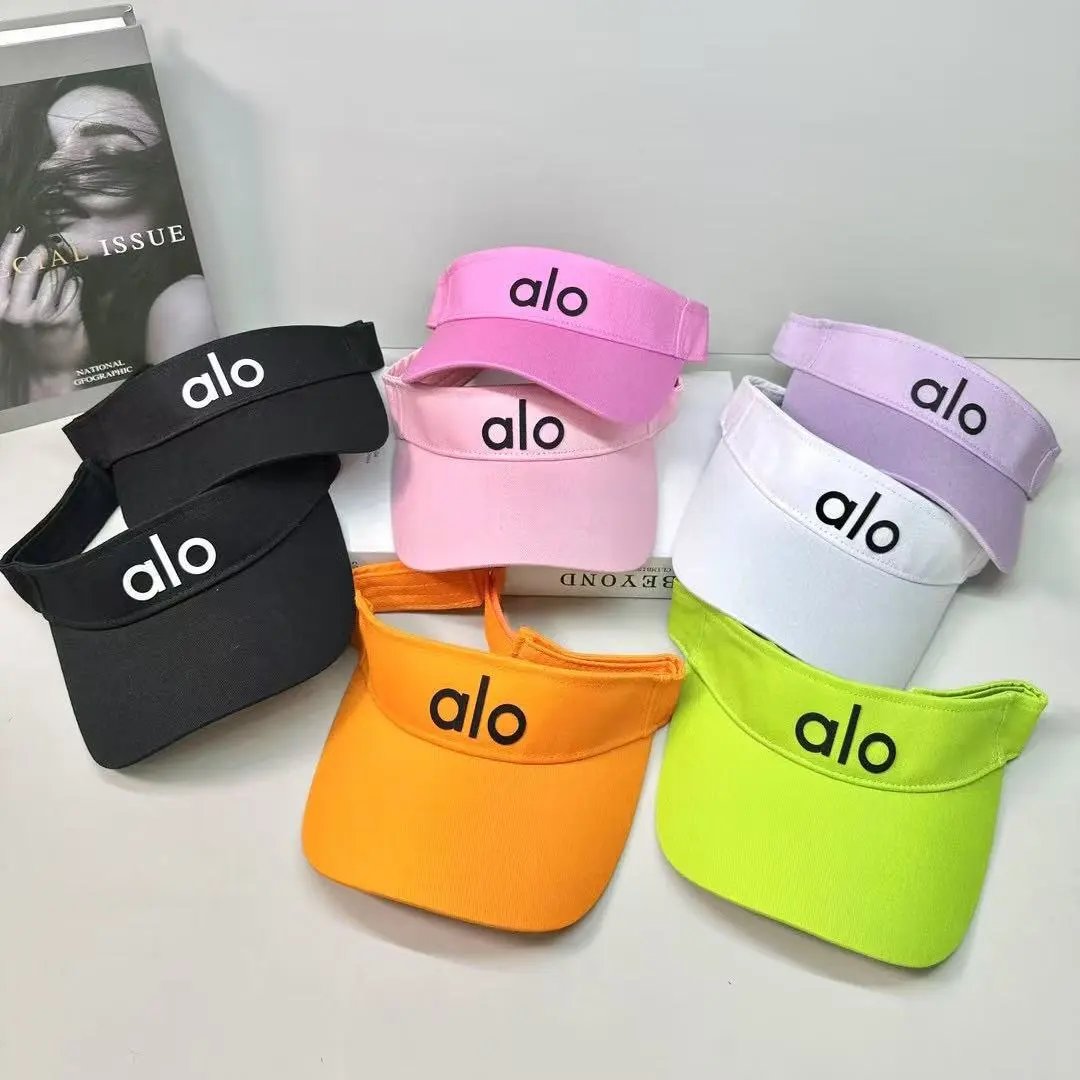 Alo Visor Black Pink Light Purple White Orange Lime Green Sporty