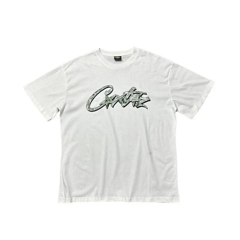 Corteiz Graphic Print White Black Streetwear T-Shirt